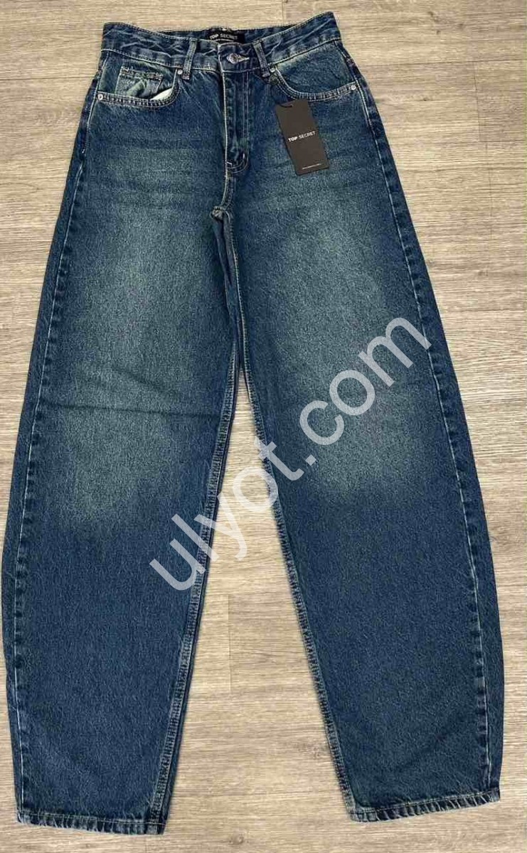ДЖИНСЫ TOP SHOP (25-32) Т.СИНИЙ 2611