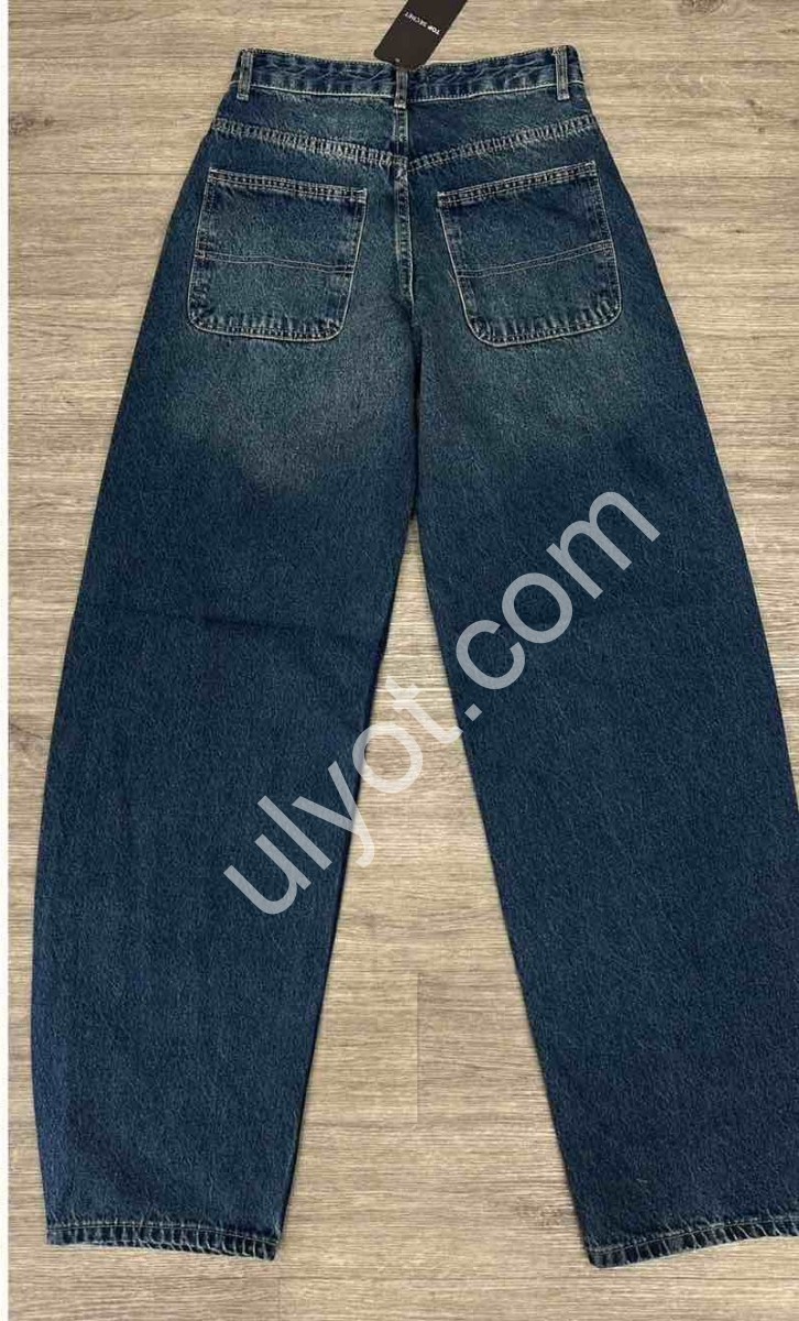 ДЖИНСЫ TOP SHOP (25-32) Т.СИНИЙ 2611