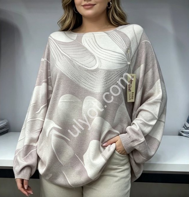 СВИТЕР (ONE SIZE 54-58) МИКС 755