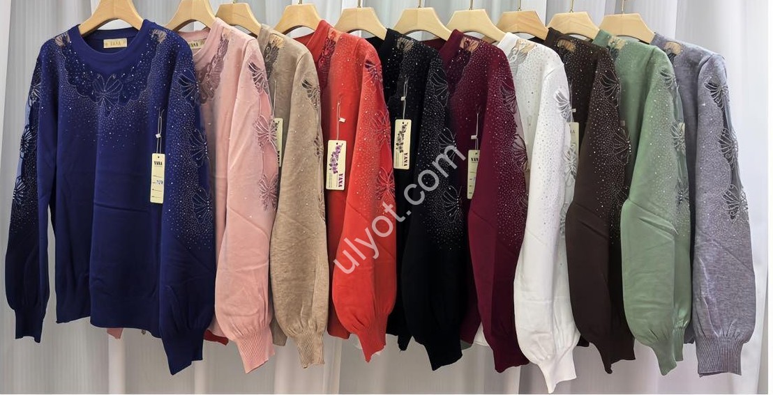 СВІТЕР (ONE SIZE 48-52) МІКС 7127