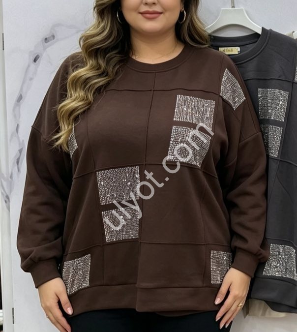 СВИТШОТ (ONE SIZE 54-58) МИКС 554