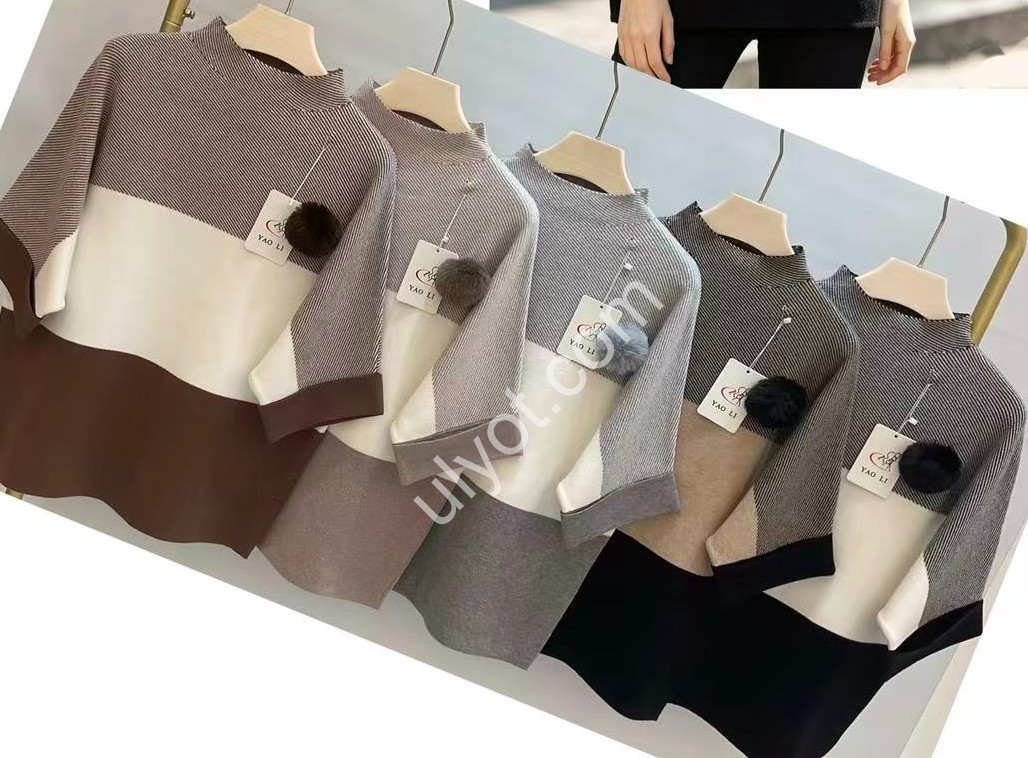 СВИТЕР (ONE SIZE 54-58) МИКС 340