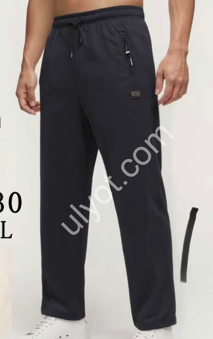 СПОРТ.ШТАНИ (5XL-9XL) ПРЯМИЙ СІРИЙ 2830