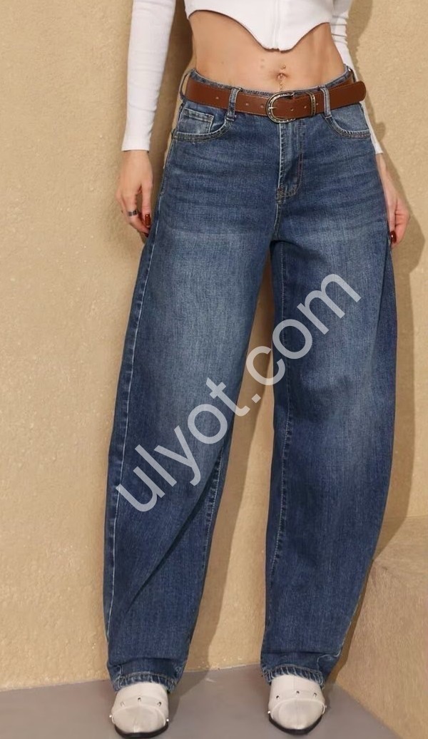 ДЖИНСЫ M.SARA (XS-XL) Т.СИНИЙ 38-Н