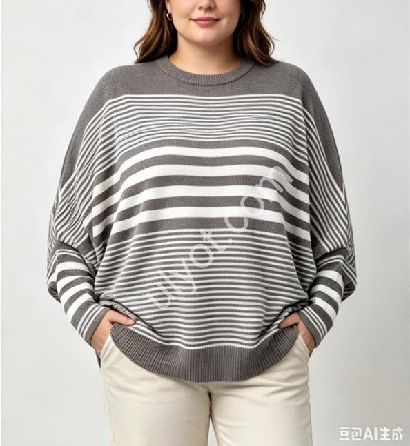 СВИТЕР (ONE SIZE 50-54) МИКС 1027