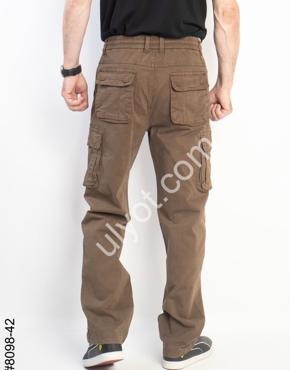 ШТАНИ (32-40) КАРГО БІЖ 8098-42