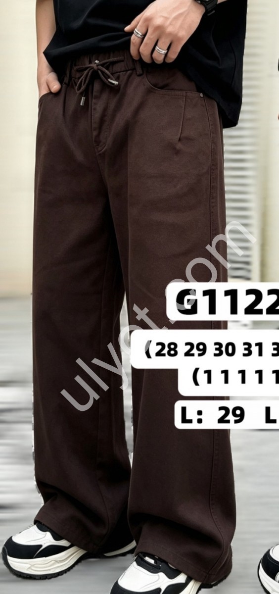 ШТАНЫ GOD BOREST (28-36) ШОКОЛАД 1122