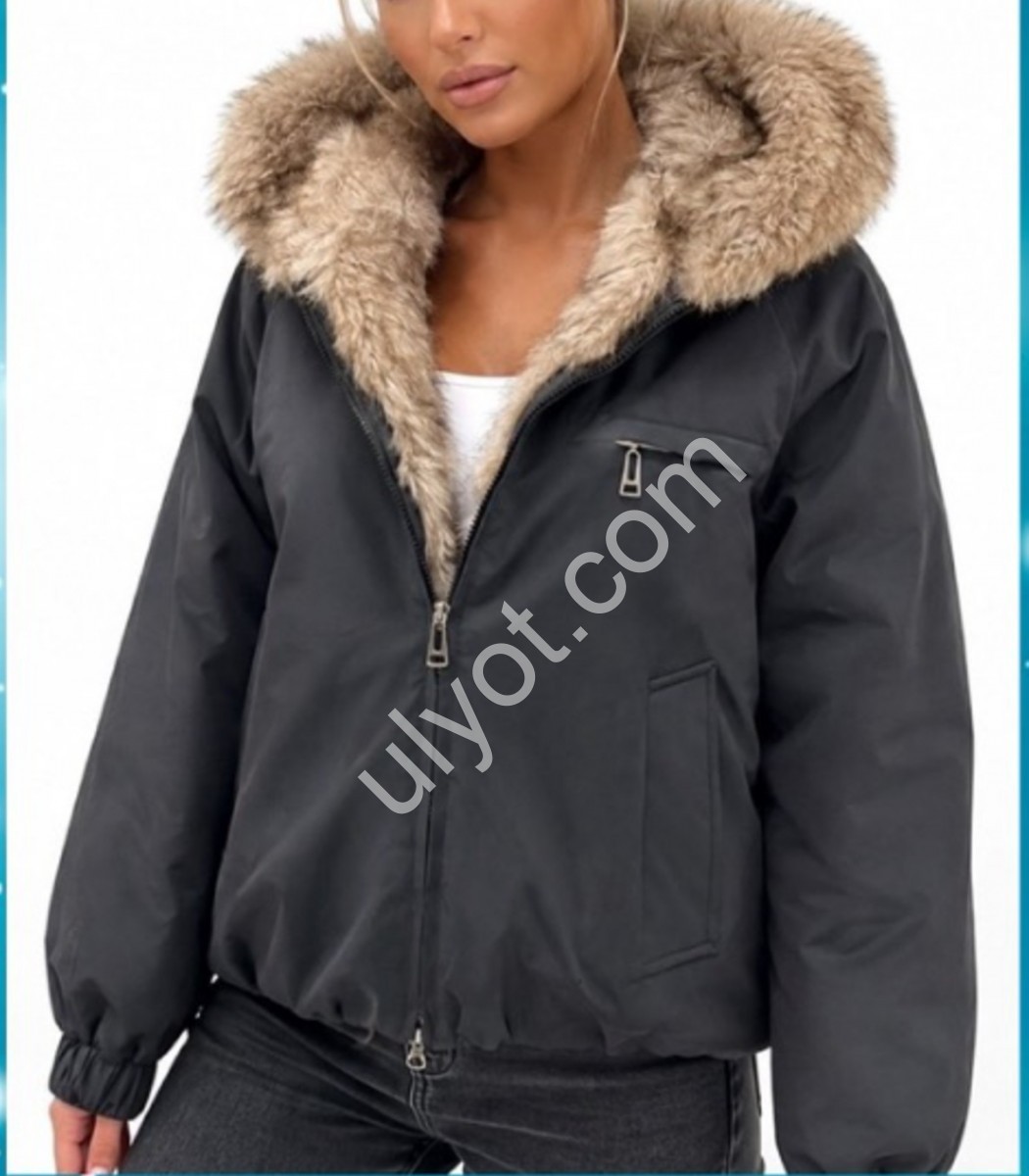КУРТКА (M-XL) СВ.БЕЖ K26128