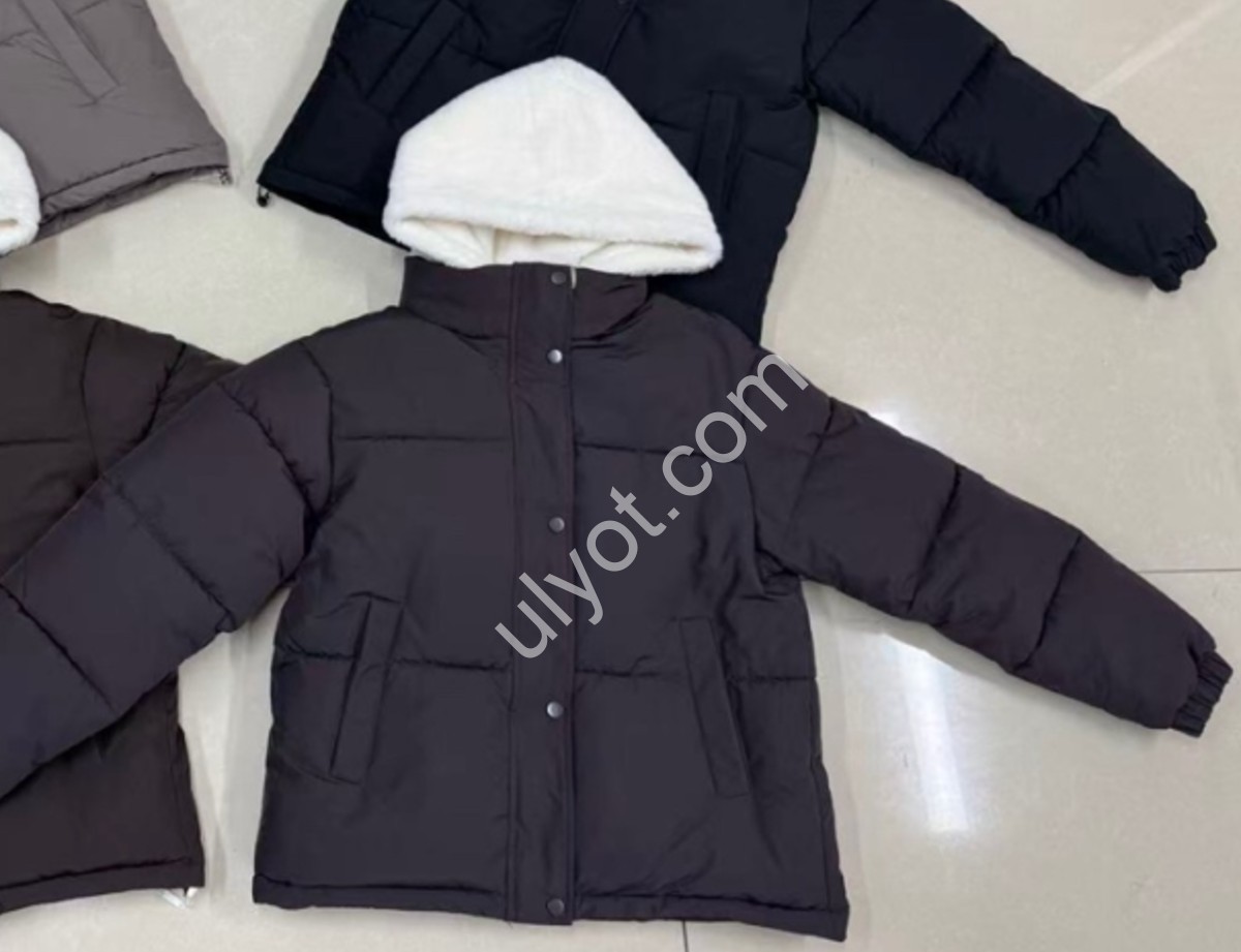 КУРТКА (M-2XL) СІРИЙ K26221