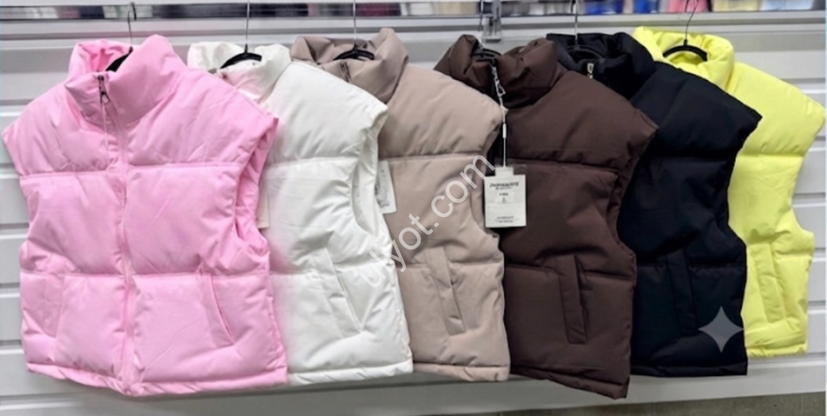 ЖИЛЕТКА (M-XL) ЧЕРНЫЙ 662