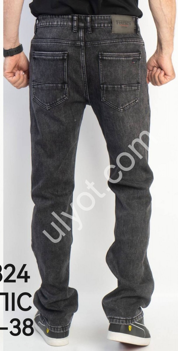 ДЖИНСЫ FEERARS (29-38) ФЛИС СЕРЫЙ 8324