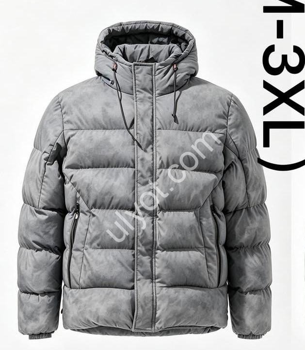 КУРТКА AUDSA (M-3XL) СЕРЫЙ 267