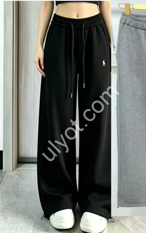 ШТАНЫ (M-XL) ФЛИС СЕРЫЙ 2050-3