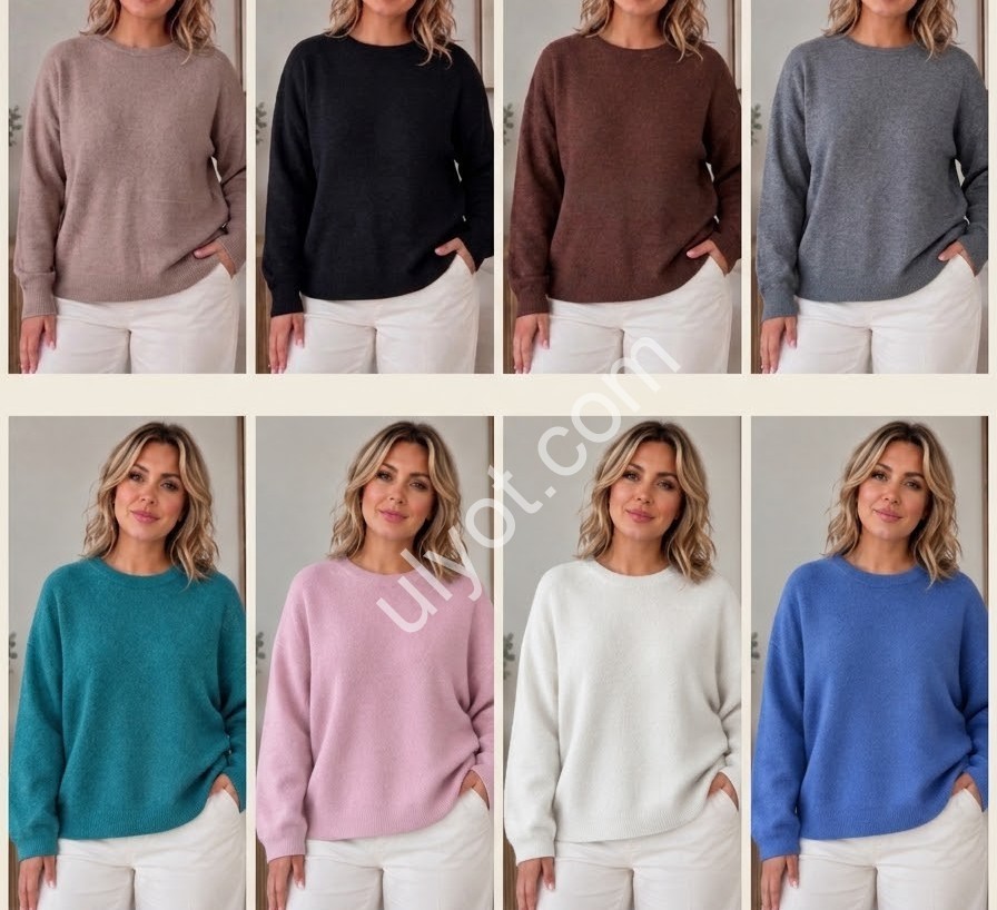 СВІТЕР (ONE SIZE 46-52) МІКС 25538