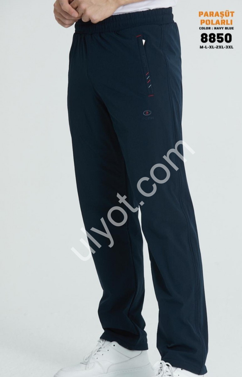 ШТАНИ ШУТЕР (M-3XL) ФЛІС ПРЯМИЙ Т.СИНІЙ 8850