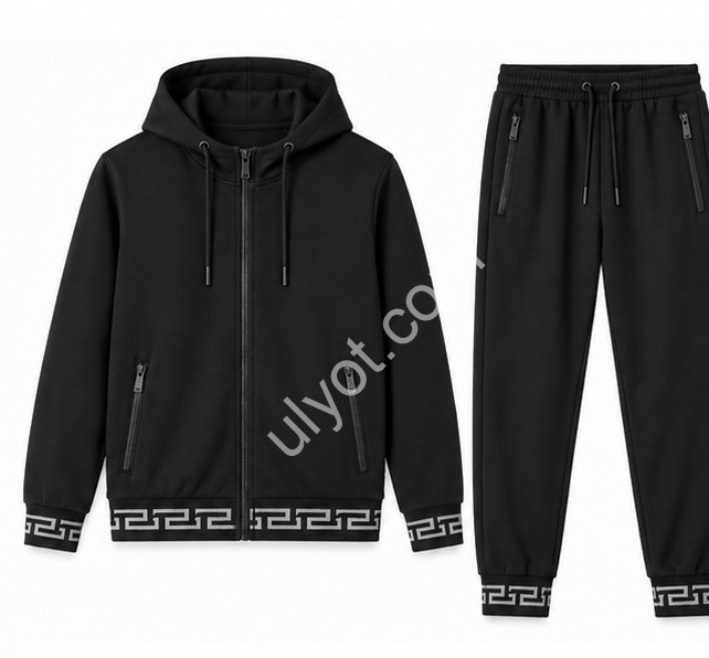 КОСТЮМ AUDSA (M-3XL) МЕХ МАНЖЕТ ЧЕРНЫЙ A261