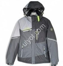 КУРТКА ТЕРМО (M-3XL) Т.СІРИЙ+СВ.СІРИЙ 22088