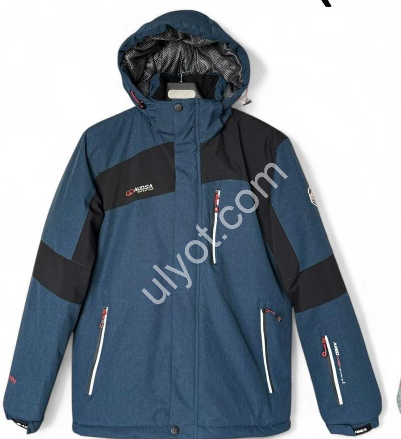 КУРТКА ТЕРМО (M-3XL) Т.СИНІЙ 25065