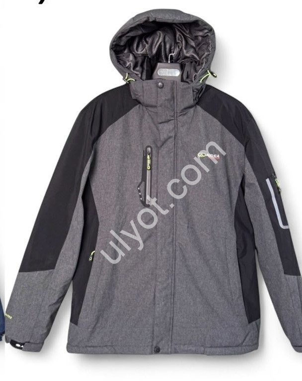 КУРТКА ТЕРМО (2XL-6XL) СІРИЙ 25061