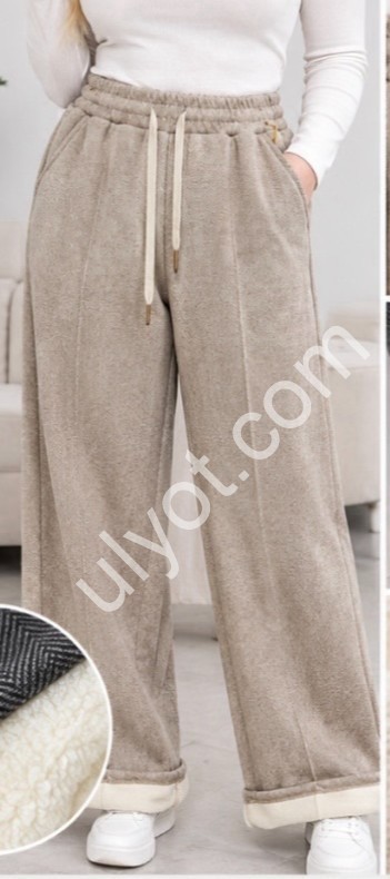 ШТАНИ (L-7XL) Хутро Біг 2801
